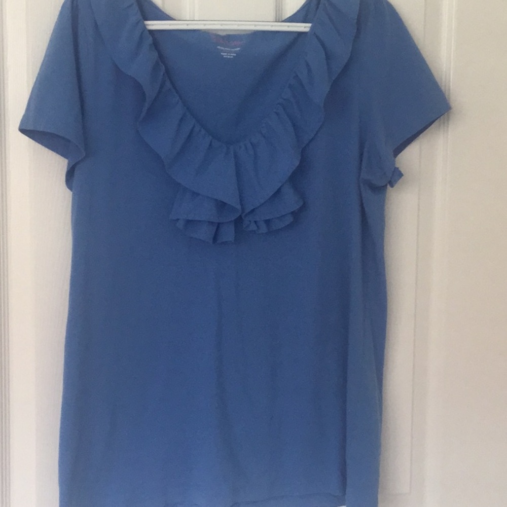Lilly Pulitzer ruffled top